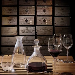 Store 100 POINTS Burgundy glass Glasses