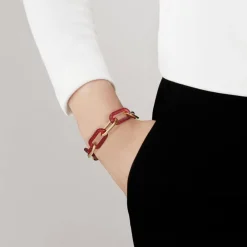 Sale Empreinte animale Bracelet 5 crystals Bracelets