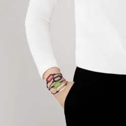 Online Empreinte animale cord bracelet Bracelets