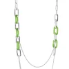 Shop Empreinte animale long necklace Necklaces