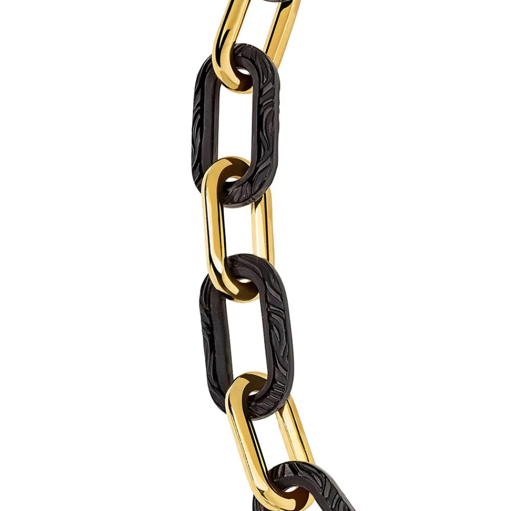 Cheap Empreinte animale necklace 12 crystals Necklaces