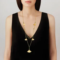 Online Ginkgo large necklace Necklaces