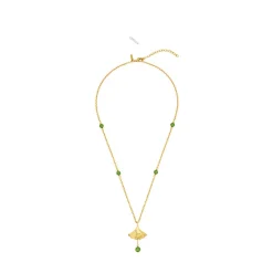 Fashion Ginkgo small necklace Necklaces
