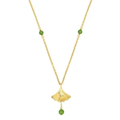 Fashion Ginkgo small necklace Necklaces