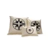 New Hirondelles beaded large cushion Soft Furnishings