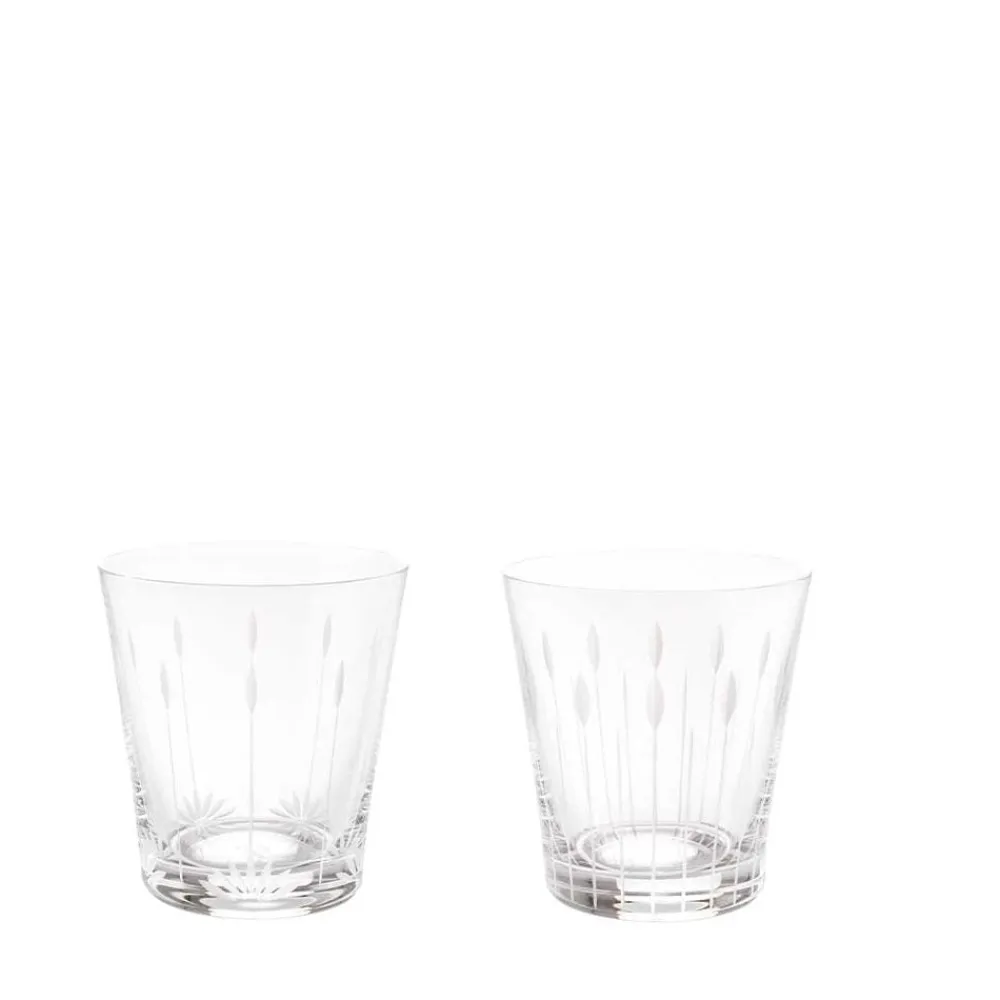 Outlet Lotus, 2 tumblers set 30 cl Glasses