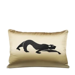 Sale Panthère embroidered cushion Soft Furnishings