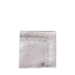 Store Scallop embroidered napkin Soft Furnishings