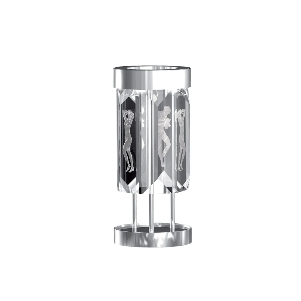 Flash Sale Serene 6 Prisms Figurines Table Lamp Lighting