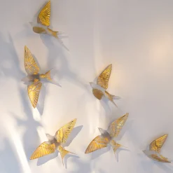 Outlet Swallow wings down wall sculpture Sculptures